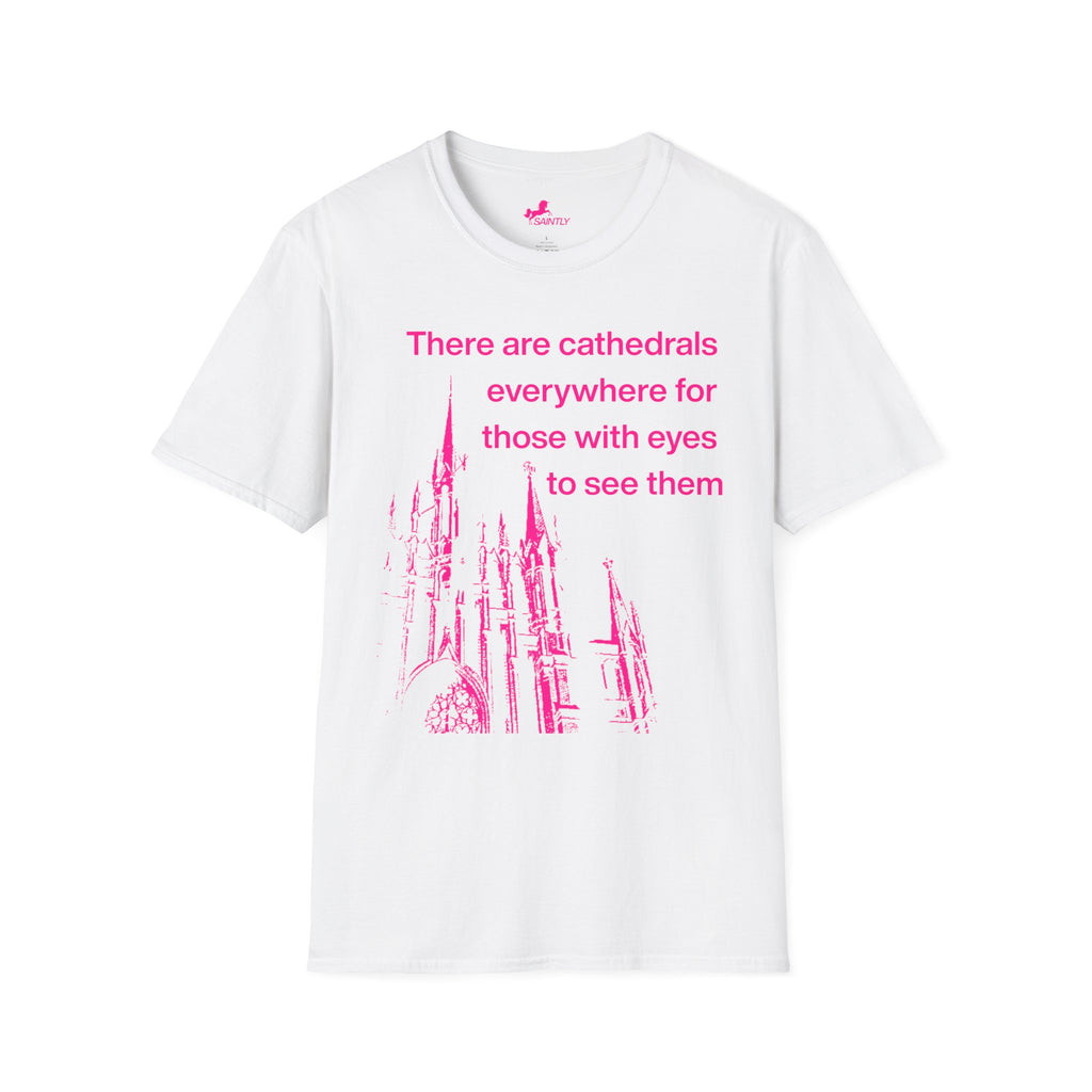 cathedrals everywhere t-shirt