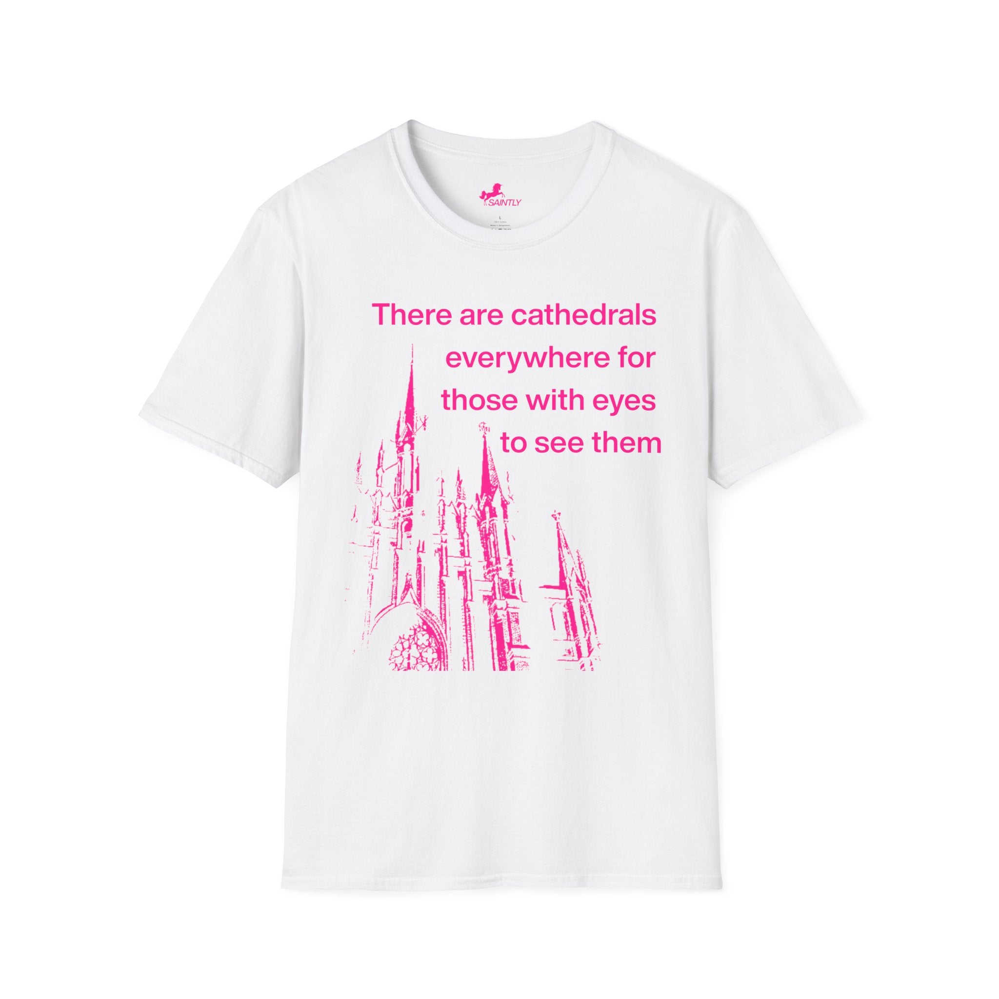 cathedrals everywhere t-shirt