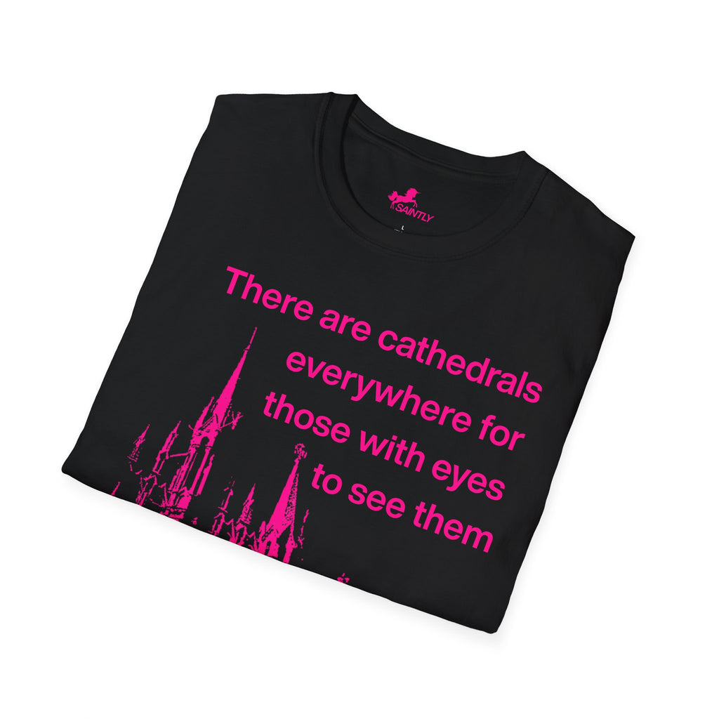 cathedrals everywhere t-shirt