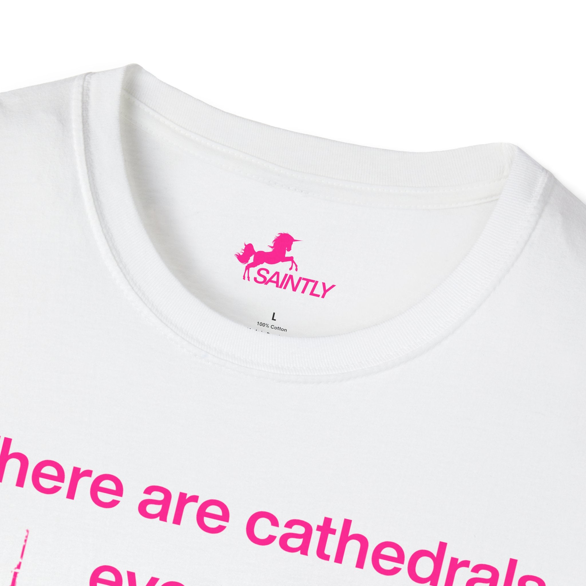 cathedrals everywhere t-shirt