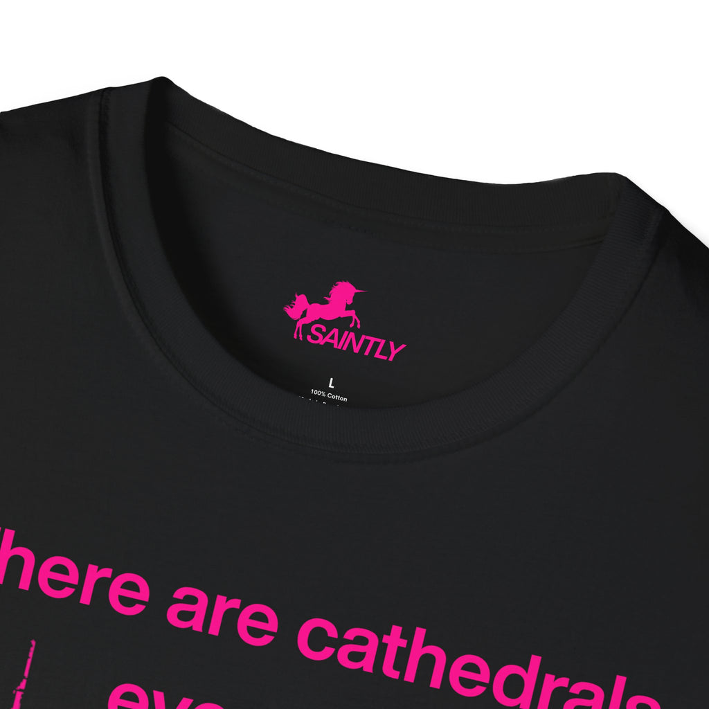 cathedrals everywhere t-shirt