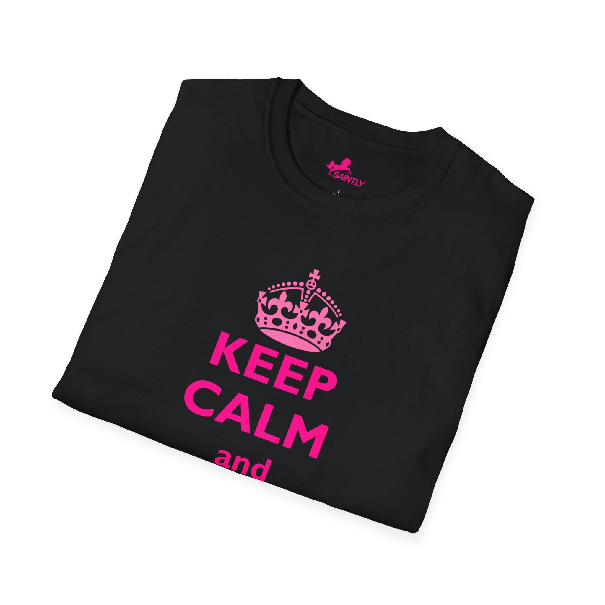keep calm and bow down bitches t-shirt