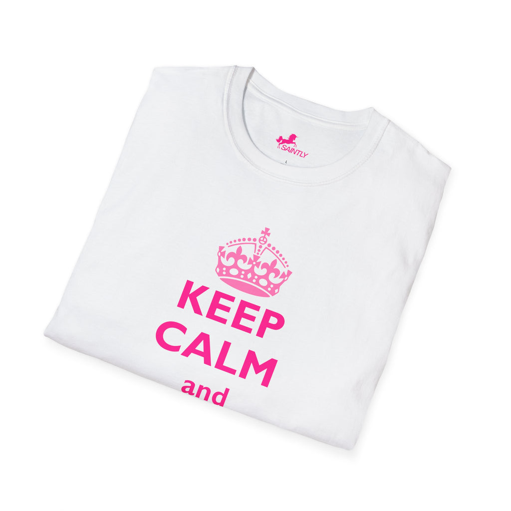 keep calm and bow down bitches t-shirt