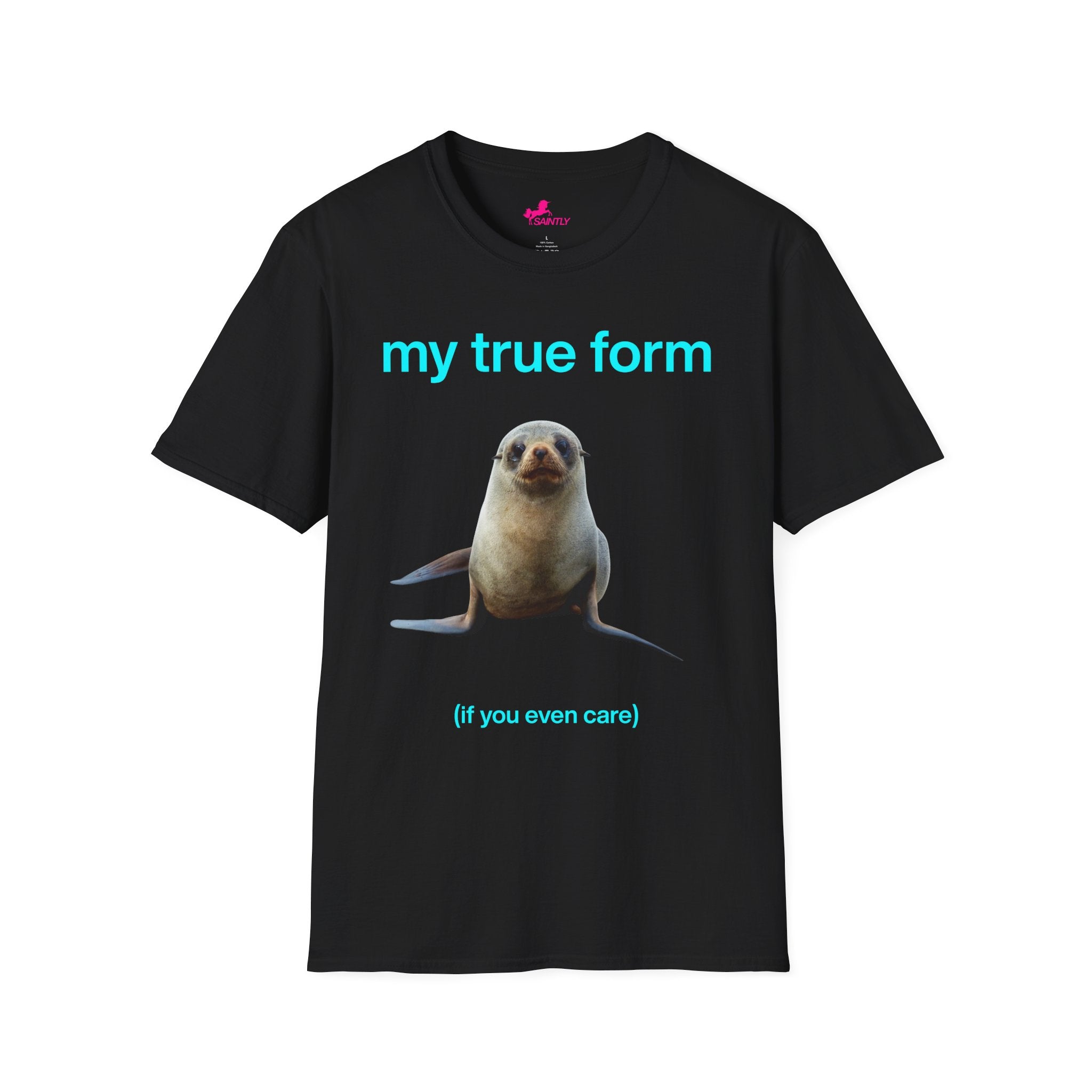 my true form seal t-shirt