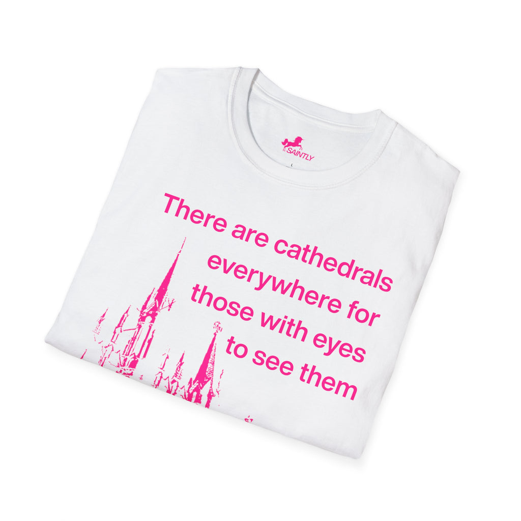 cathedrals everywhere t-shirt